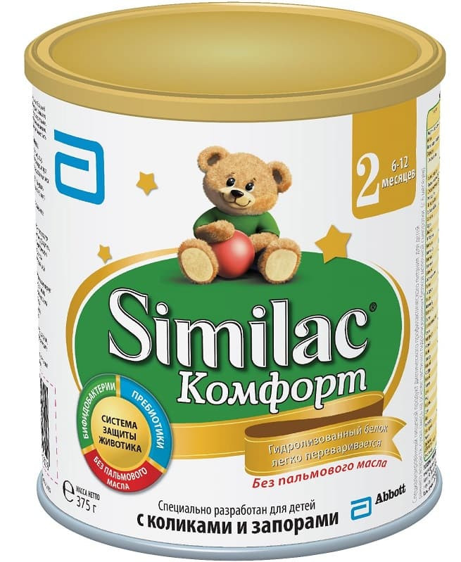 Детская молочная смесь Similac Comfort 2 6-12 мес 375 г