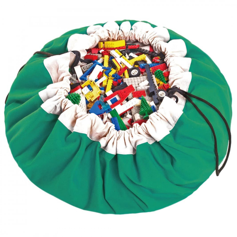 Мешок для хранения игрушек и игровой коврик Play&Go Classic Зеленый 40003